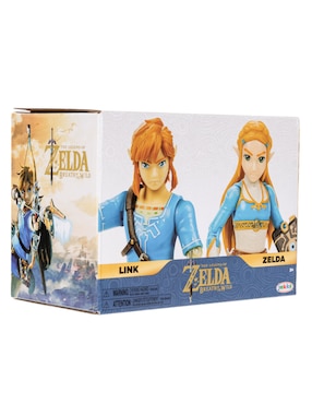 Set figuras articulada The Legend of Zelda Link y Zelda collectors