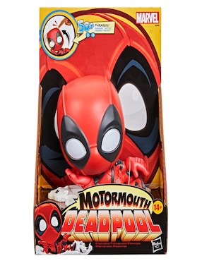 Figura Marvel Deadpool deluxe con luz y sonido