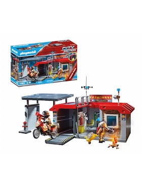 Playmobil City Action Pm Parque De Bomberos 71193