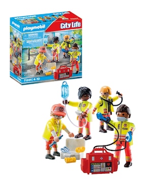 Playmobil Action Heroes Equipo De Rescate 71244