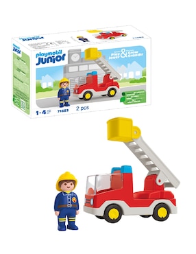 Playmobil Junior Camión De Bombero 71683