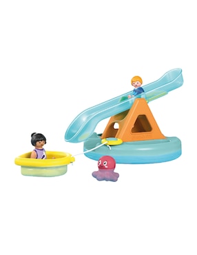 Playmobil Isla de baño con tobogán Junior Aqua
