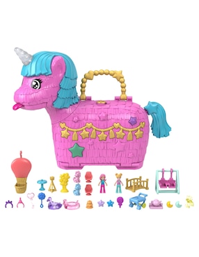 Polly Pocket Set Piñata Día Especial