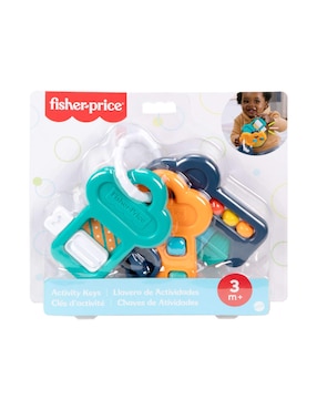 Llavero De Actividades Fisher Price juego didáctico infantil unisex