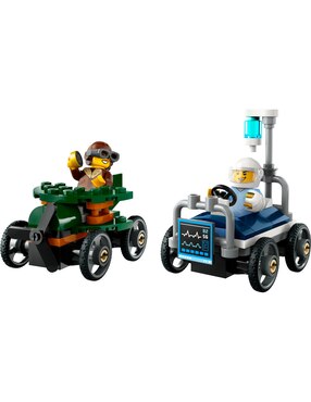 Lego Pack de Autos de Carreras: Avión vs. Cama de Hospital 60459 City