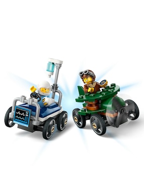 Lego Pack de Autos de Carreras: Avión vs. Cama de Hospital 60459 City