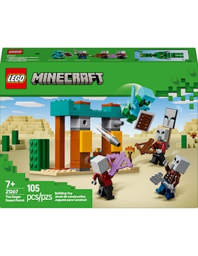Lego La Patrulla del Desierto de los Illanos 21267 Minecraft