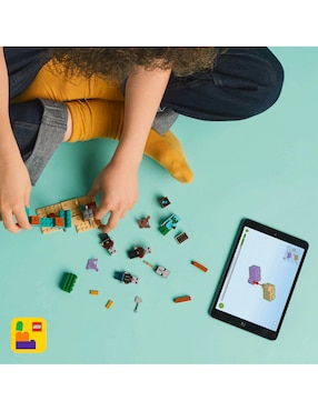 Lego La Patrulla del Desierto de los Illanos 21267 Minecraft