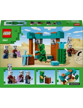 Lego La Patrulla del Desierto de los Illanos 21267 Minecraft