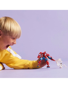 Lego Armadura Robótica de Spider-Man vs. Anti-Venom 76308 Superhéroe