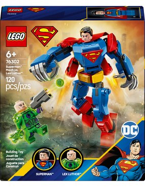 Lego Armadura Robótica de Superman vs. Lex Luthor 76302 Superhéroes