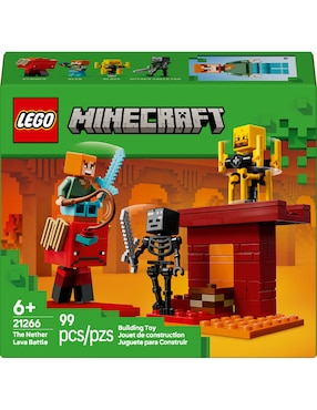 Lego La Batalla de Lava del Inframundo 21266 Minecraft