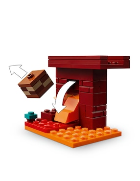 Lego La Batalla de Lava del Inframundo 21266 Minecraft