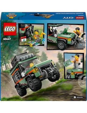 Lego Vagoneta Todoterreno 4x4 de Montaña 60447 City