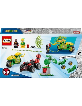 Lego Spin y Electro: Duelo de Vehículos Dinosaurio 11198