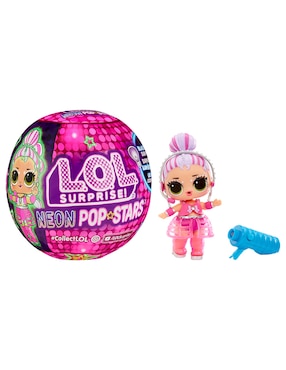 Muñeca miniatura L.O.L Surprise Lol Neon Pop Stars
