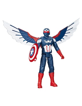Figura articulada Captain America Brave New World Capitán América titan hero articulado