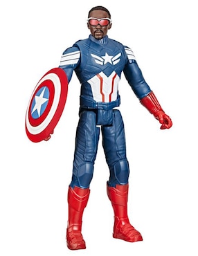 Figura articulada Captain America Brave New World Capitán América collectors articulado