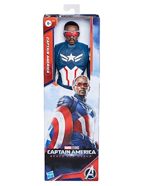 Figura articulada Captain America Brave New World Capitán América collectors articulado