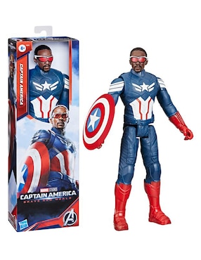 Figura articulada Captain America Brave New World Capitán América collectors articulado
