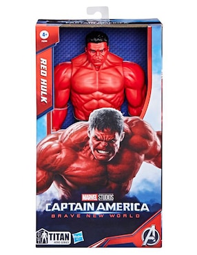 Figura articulada Captain America Brave New World Red Hulk titan hero articulado