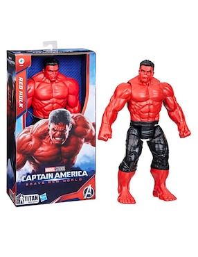 Figura articulada Captain America Brave New World Red Hulk titan hero articulado