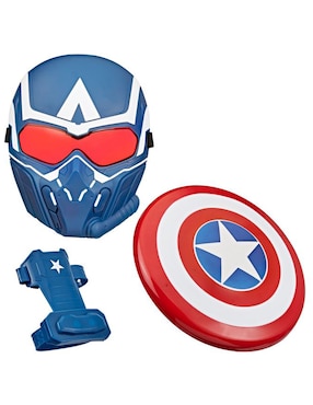 Set de accesorios para disfraz de Capitan America Brave New World Marvel