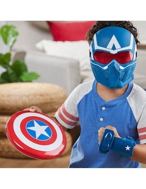 Set de accesorios para disfraz de Capitan America Brave New World Marvel