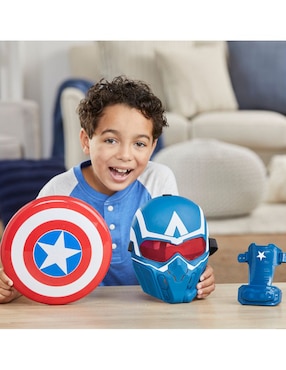 Set de accesorios para disfraz de Capitan America Brave New World Marvel