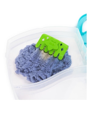 Arena caja de salpicadura Kinetic Sand