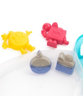 Arena caja de salpicadura Kinetic Sand