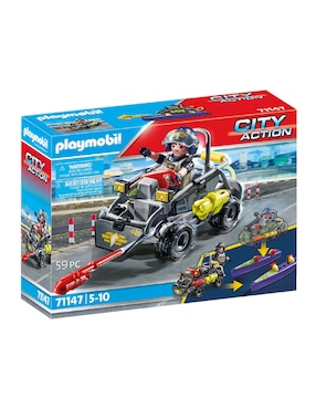 Playmobil City Action Fuerzas Especiales - Quad Multiterreno 71147