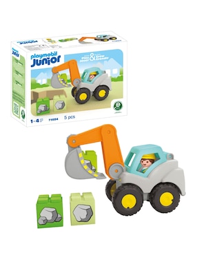 Playmobil Junior Shovel Excavator 71684