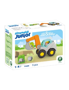 Playmobil Junior Shovel Excavator 71684