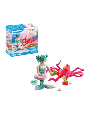 Playmobil Princess Magic Sirena con pulpo que cambia de color 71503