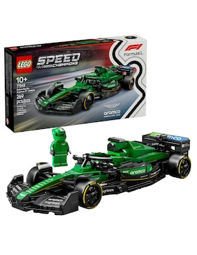Lego Formula 1 Auto de Carreras Aston Martin Aramco F1 AMR24 77245  Speed Champions