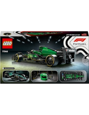 Lego Formula 1 Auto de Carreras Aston Martin Aramco F1 AMR24 77245  Speed Champions