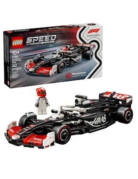 Lego Formula 1 Auto de Carreras MoneyGram Haas F1 Team VF-24 77250 Speed Champions