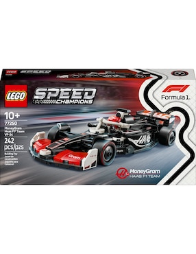 Lego Formula 1 Auto de Carreras MoneyGram Haas F1 Team VF-24 77250 Speed Champions