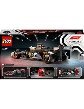 Lego Formula 1 Auto de Carreras MoneyGram Haas F1 Team VF-24 77250 Speed Champions