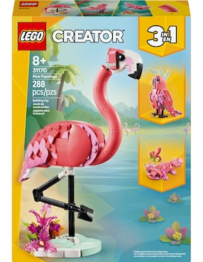 Lego Creator 3 en 1 Fauna Salvaje: Flamingo 31170 LEGO