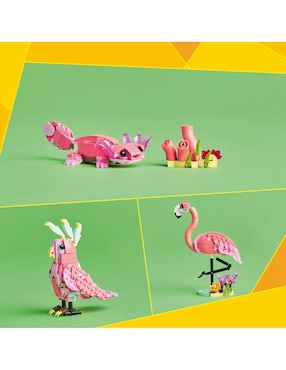 Lego Creator 3 en 1 Fauna Salvaje: Flamingo 31170 LEGO