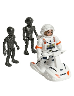 Set Nave Espacial Serie Única de Juguetes de Acción Funtopia