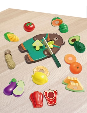 Corta y Juega Set de Frutas y Verduras Funtopia juego de rol para niños