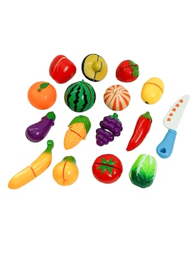 Set de frutas y verduras Funtopia juego de rol para niños