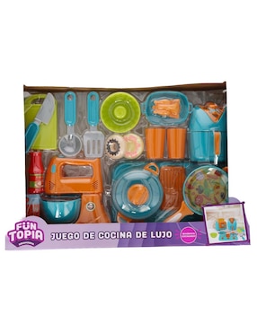 Juego de cocina de lujo Funtopia juego de rol para niños