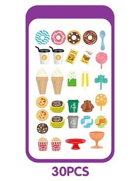 Set de snacks de juguete Funtopia juego de rol para niños