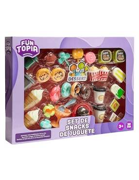 Set de snacks de juguete Funtopia juego de rol para niños