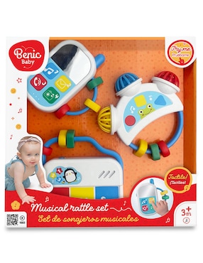 Set de sonajas Benic Baby juego musical unisex