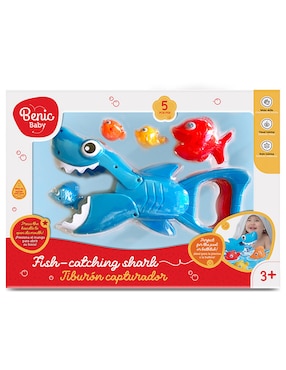 Juguete interactivo tiburón pescador Benic Baby